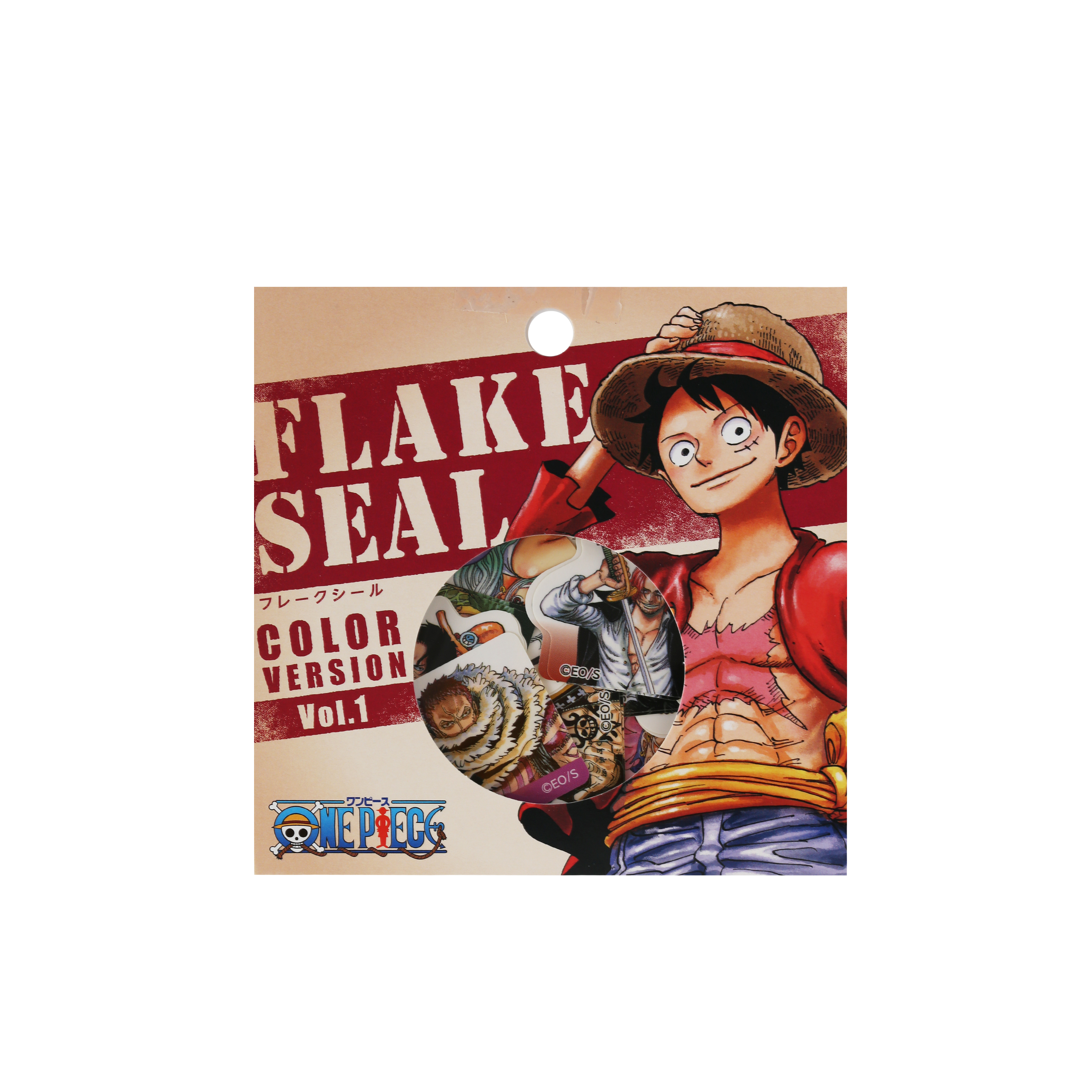 『ONE PIECE』フレークシール −COLOR VERSION Vol.1− BB4