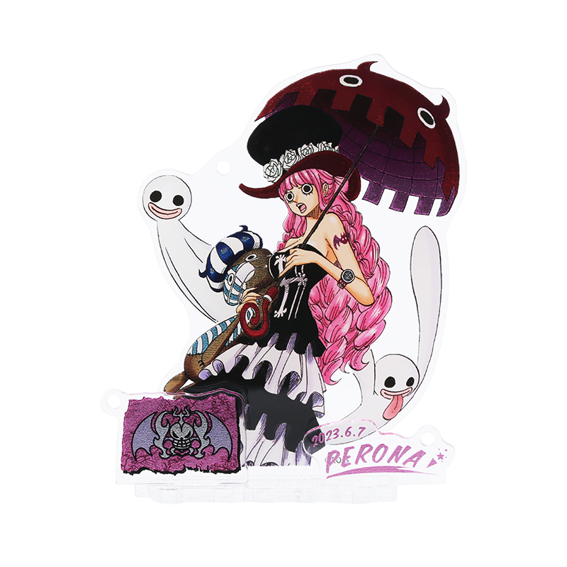 『ONE PIECE』バースデイジオラマフィギュア−kirat☆− (箔入りアクリル/ボールチェーン付き) ペローナ BC2
