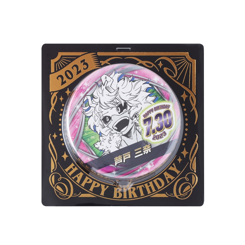 『僕のヒーローアカデミア』バースデイ缶バッジ 芦戸三奈 BC3