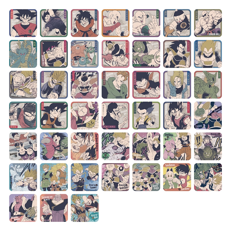 【JAS】『DRAGON BALL』アートコースター 第2弾(全45種/ランダム5種入り) BC4−JS