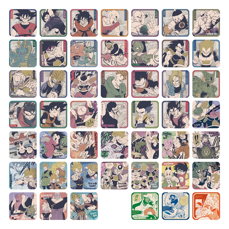 【JAS】『DRAGON BALL』アートコースター 第2弾 全種セット (全45種&特典3種/計48種入り) BC4−JS