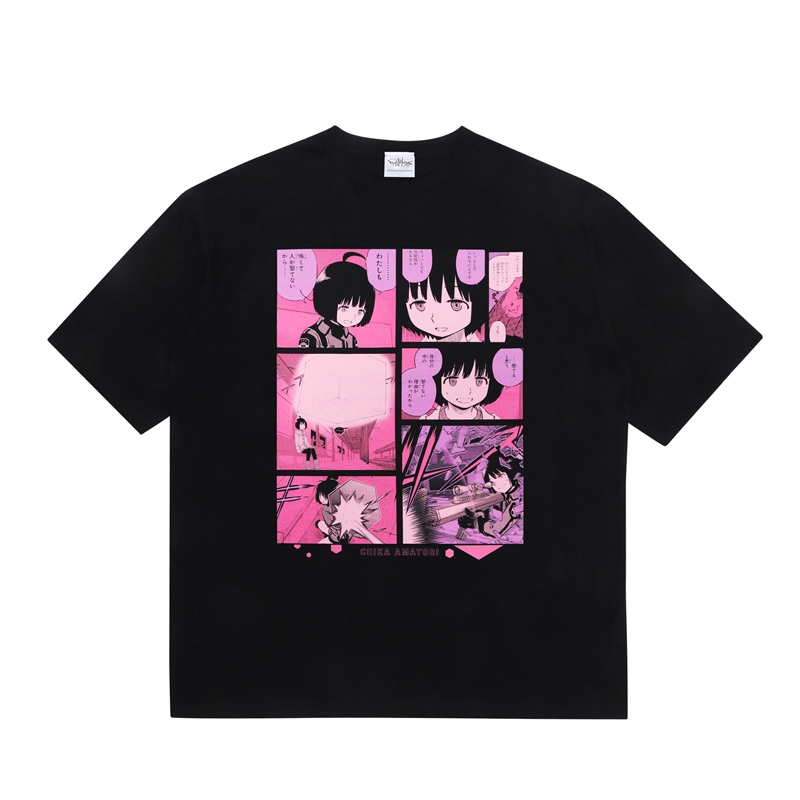 『ワールドトリガー』ビッグシルエットＴシャツ　“ＨＥＲＯＥＳ”　雨取千佳　ＢＤ１