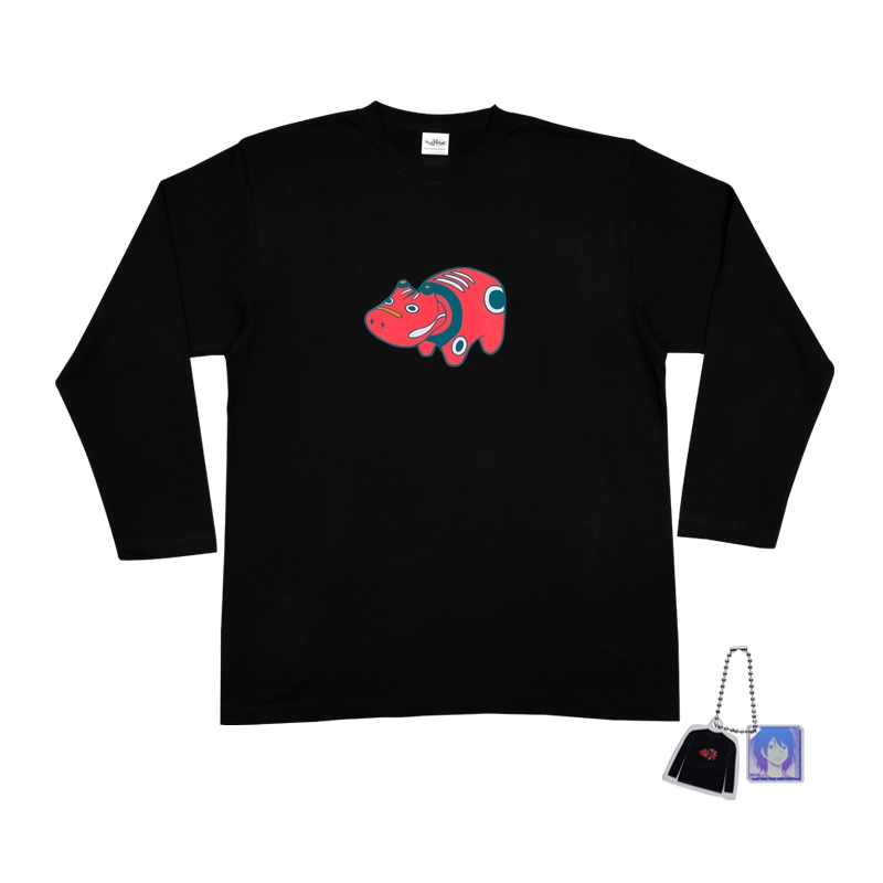 『ワールドトリガー』ロングＴシャツ　フリーサイズ　チャーム付き【あかべこ】　ＢＤ１