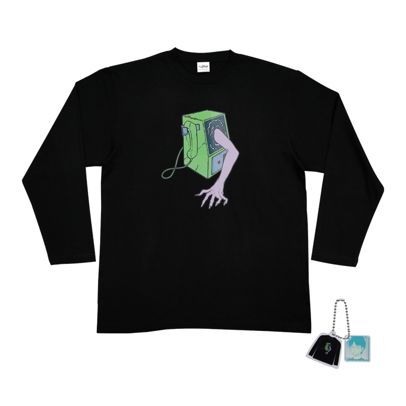 『ワールドトリガー』ロングＴシャツ　フリーサイズ　チャーム付き【昭和の霊】　ＢＤ１