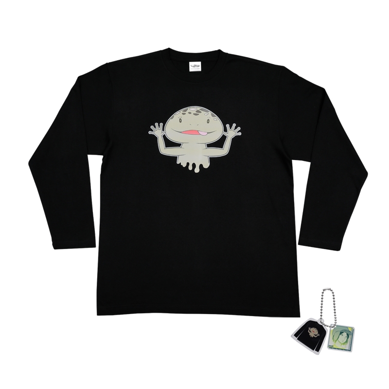 『ワールドトリガー』ロングＴシャツ　フリーサイズ　チャーム付き【オオサンショウウオ】　ＢＤ１