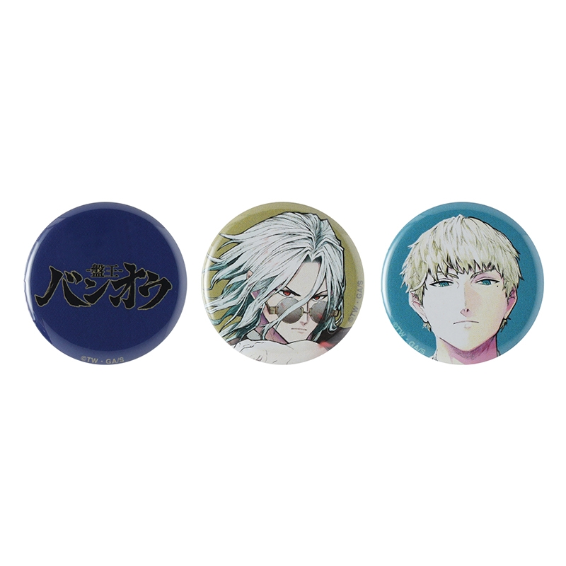『バンオウ−盤王−』mini缶バッジ3個セット BD1−JNPG