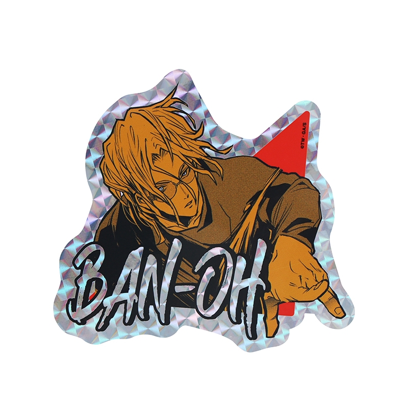『バンオウ−盤王−』オーロラシャインステッカー(100×100mm以内変形サイズ) BD1−JNPG