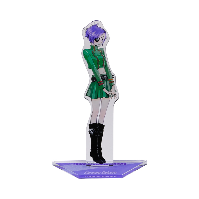 『家庭教師ヒットマンＲＥＢＯＲＮ！』アクリルスタンド　クローム髑髏　天野明展描きおろしｖｅｒ．　＜天野明展＞　ＢＤ２