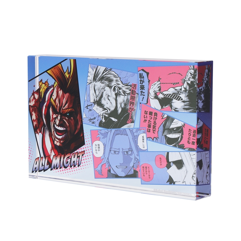 『僕のヒーローアカデミア』アクリルブロック　“ＨＥＲＯＥＳ”　オールマイト　ＢＤ２