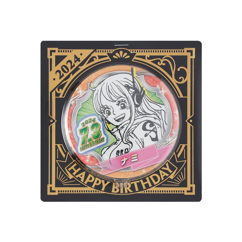 『ONE PIECE』バースデイ缶バッジ ナミ BD3