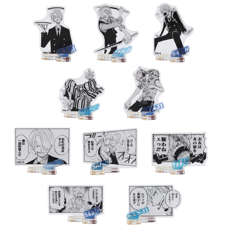 『ONE PIECE』アクリルフィギュアコレクション“HEROES” サンジ Vol.1 (全10種/ランダム1種入り) BD1