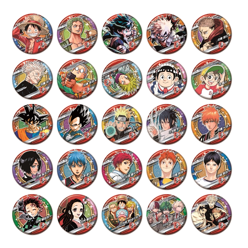 「週刊少年ジャンプ」コレクション缶バッジ【JUMP SHOP 20thフェスティバルVer.】 (全25種/ランダム1種入り) BD2