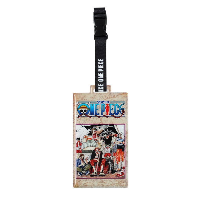 『ONE PIECE』ラゲッジタグ ルフィ&赤髪海賊団 BD3