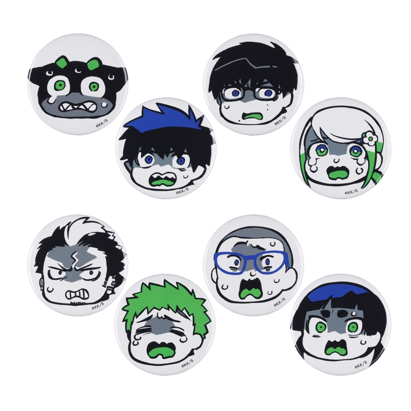 『青の祓魔師』蓄光缶バッジコレクション　（全８種／ランダム１種入り）　＜青の祓魔師　納涼怪談会　奥村燐　真夏の夜の単独任務「百物語を阻止せよ！」＞　ＢＤ３