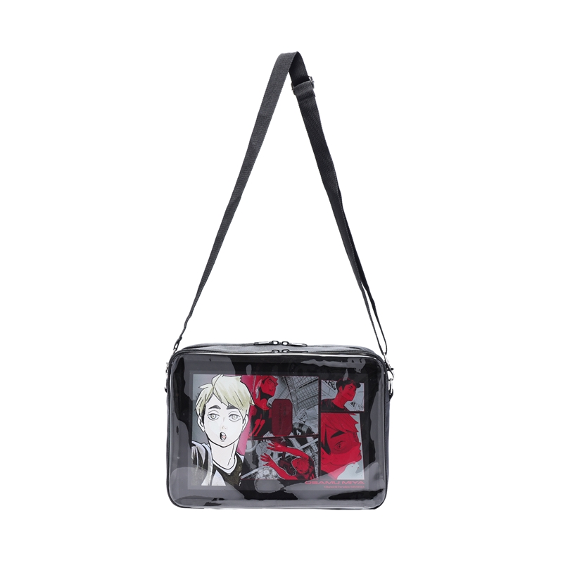 『ハイキュー!!』魅せ窓☆ショルダーバッグ (特製アクリルチャーム付き) 宮治 BD4