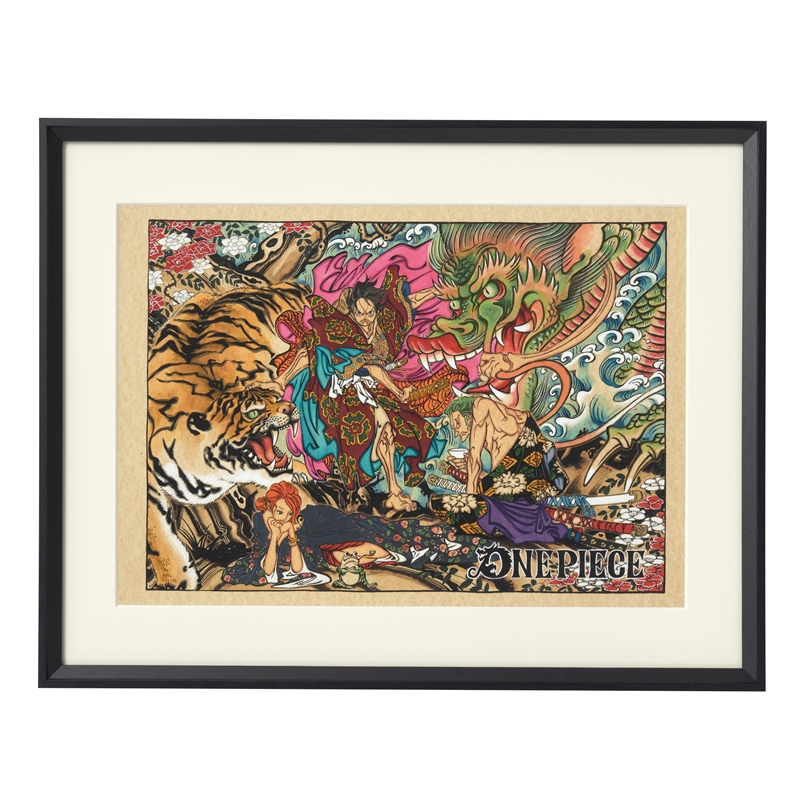 『ONE PIECE』額装高精細複製原画 (週刊少年ジャンプ2009年4・5合併号掲載) 【新装版】 BD2