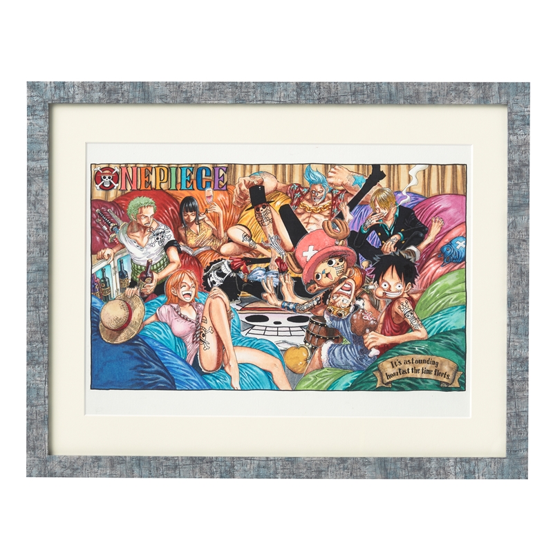 『ONE PIECE』額装高精細複製原画 (週刊少年ジャンプ2010年36・37合併号掲載) 【新装版】 BD2