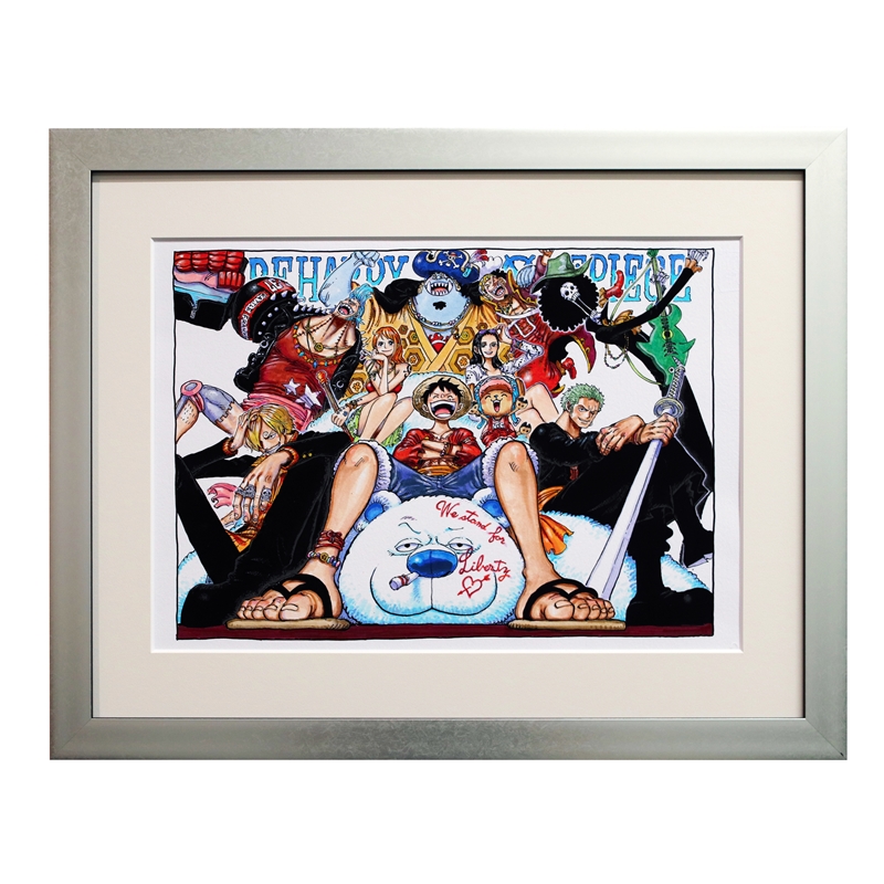『ONE PIECE』額装高精細複製原画 (週刊少年ジャンプ2022年42号掲載) BD2