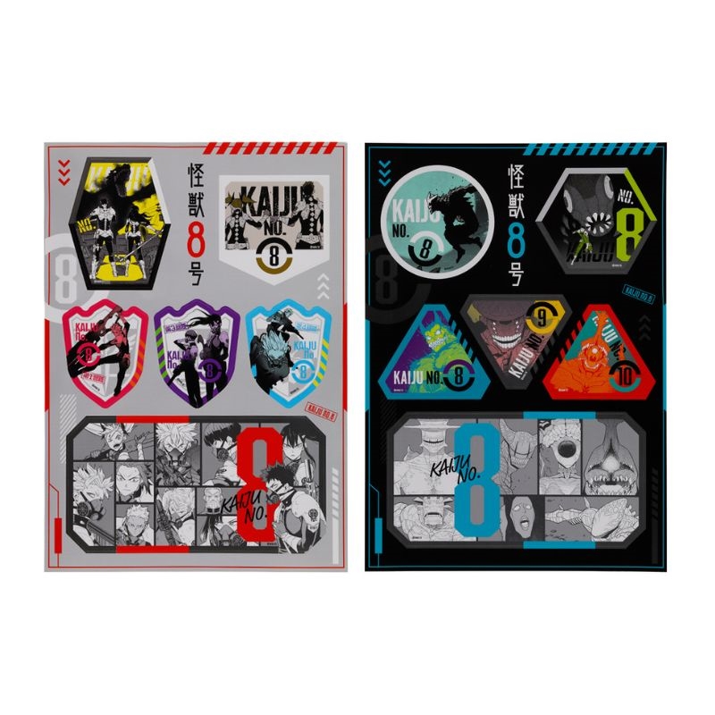 『怪獣8号』ステッカーセット(2枚入り) <怪獣8号展> BD3