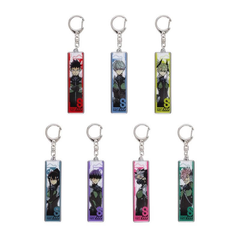 『怪獣8号』メタルキーホルダーコレクション 全種セット (全7種入り) <怪獣8号展> BD3