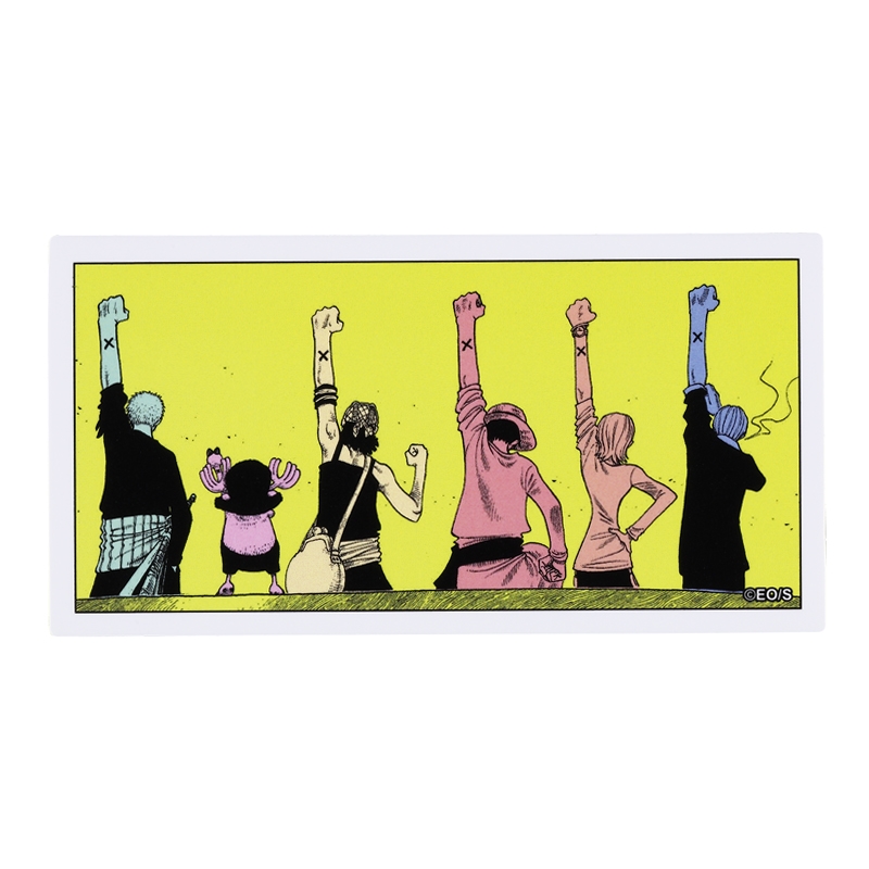 『ＯＮＥ　ＰＩＥＣＥ』コマステッカー　仲間の印だ　ＢＤ４−ＪＳ