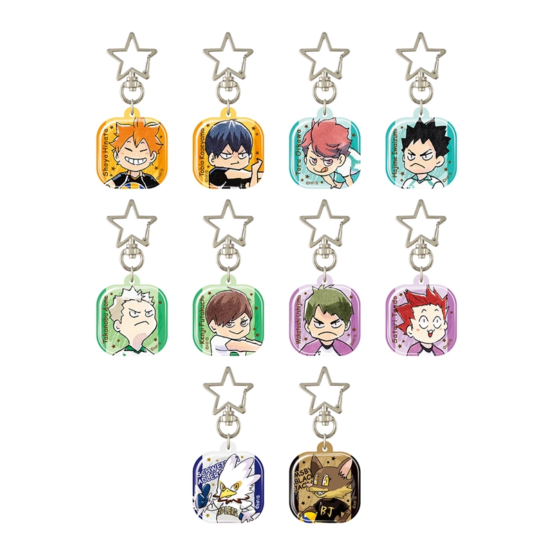 『ハイキュー!!』アクリルpop’nチャーム 第1弾 (全10種/ランダム1種入り) BD4−JF