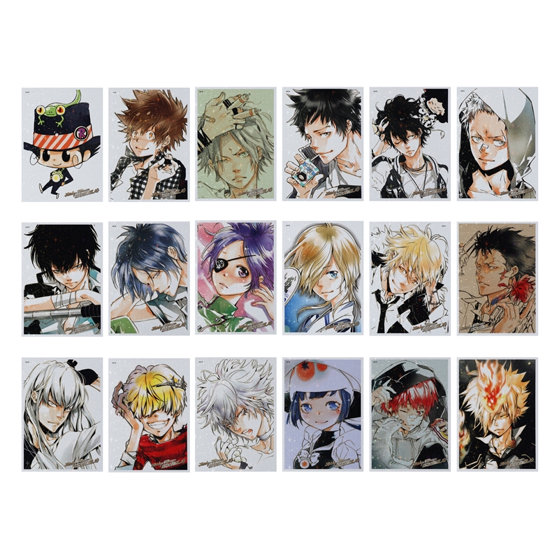 『家庭教師ヒットマンＲＥＢＯＲＮ！』ブロマイド風カードくじ　Ｖｅｒ．ホロ　１８種セット　ＢＤ４−ＪＦ