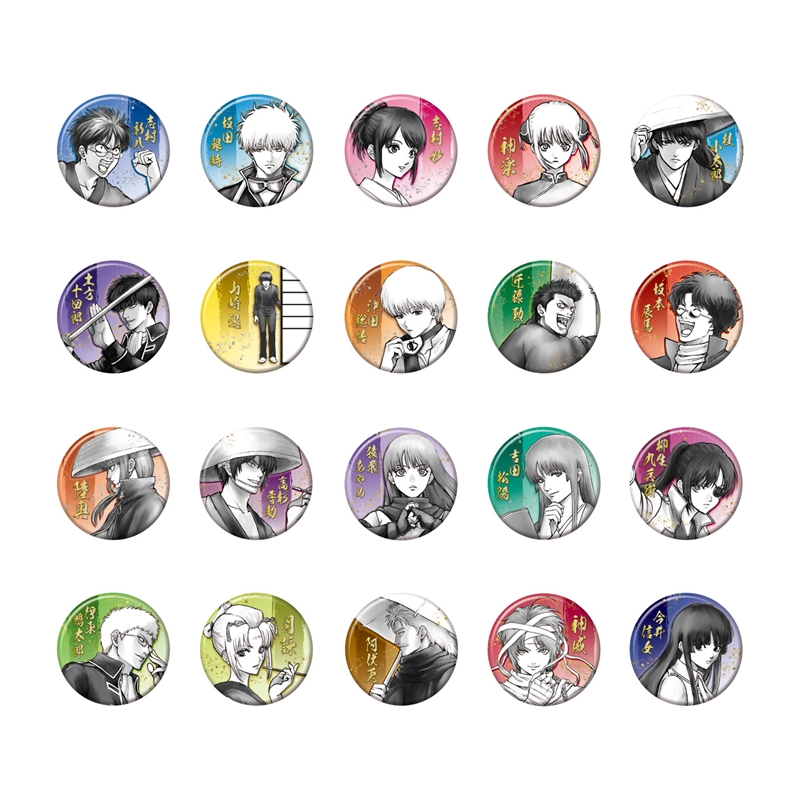 『銀魂』コレクション缶バッジ (全20種/ランダム1種入り) <銀魂展>BD4