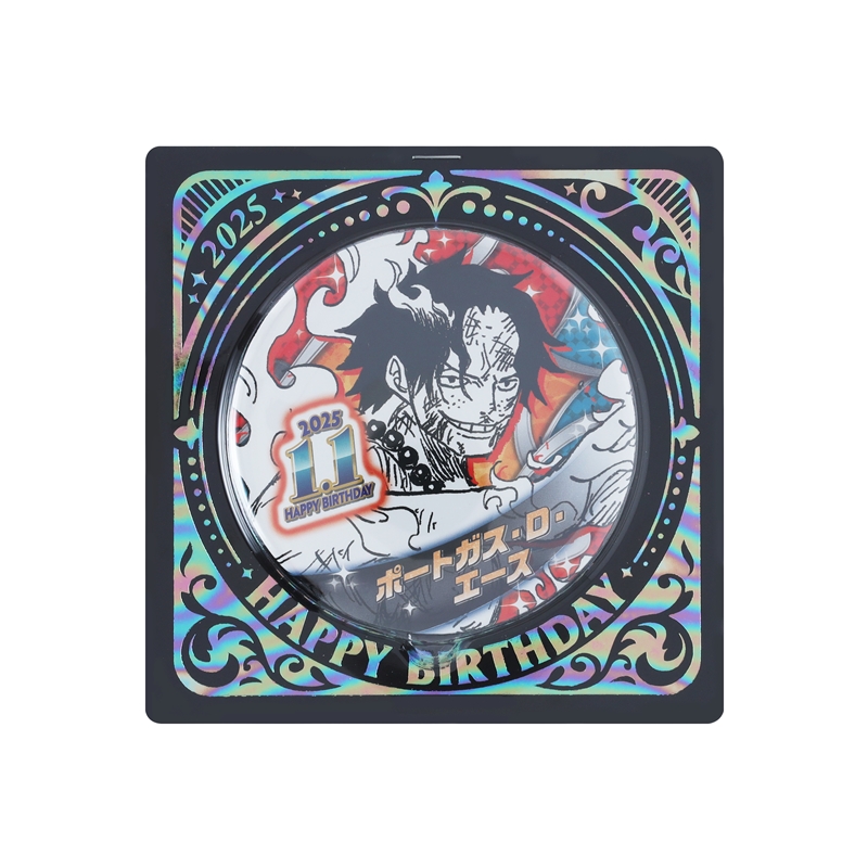 『ONE PIECE』バースデイ缶バッジ ポートガス・D・エース BE1