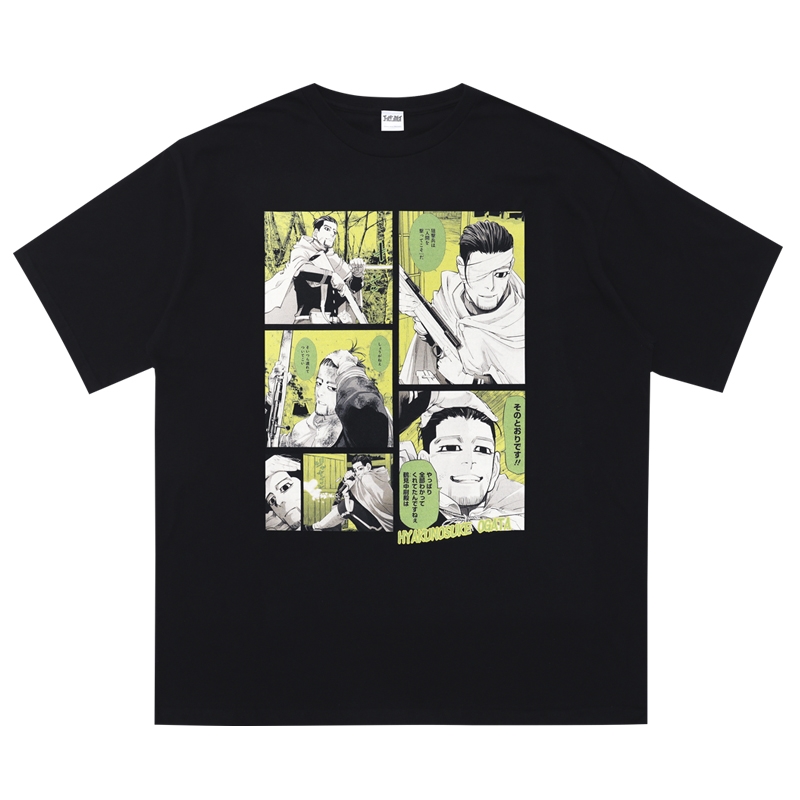 『ゴールデンカムイ』ビッグシルエットTシャツ “HEROES” 尾形百之助 BE1