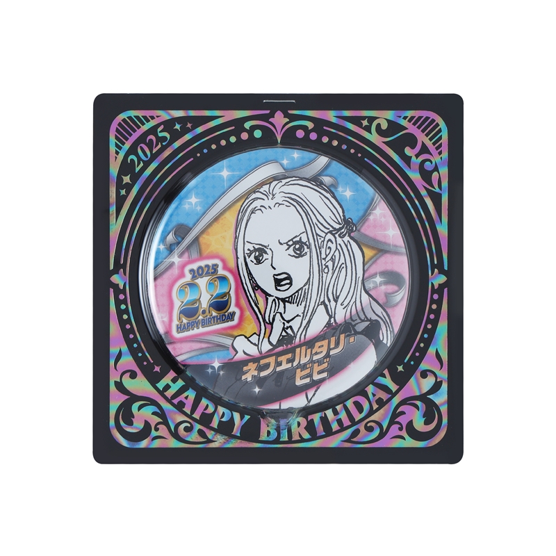 『ONE PIECE』バースデイ缶バッジ ネフェルタリ・ビビ BE1