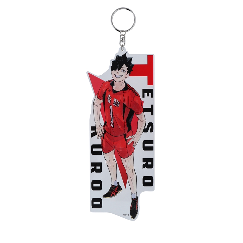 JCS限定 『ハイキュー!!』アクリルMEGAキーホルダー 黒尾鉄朗 (2020年ハイキュー!!展 東京キービジュアル) BD4