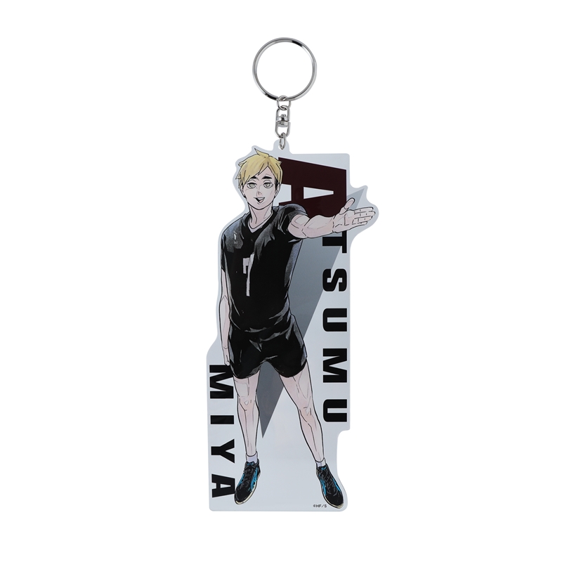 ＪＣＳ限定　『ハイキュー！！』アクリルＭＥＧＡキーホルダー　宮侑　（２０２０年ハイキュー！！展　東京キービジュアル）　ＢＤ４