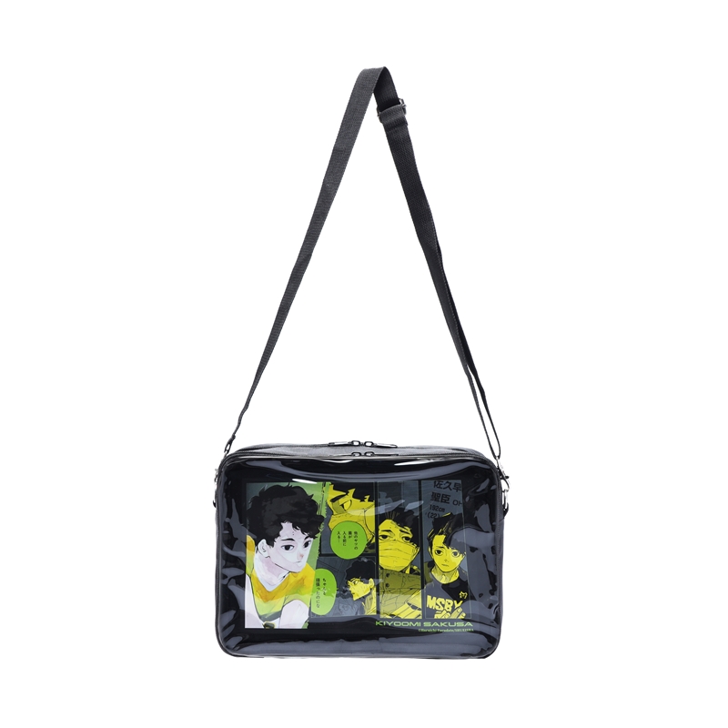 『ハイキュー！！』魅せ窓☆ショルダーバッグ　（特製アクリルチャーム付き）　佐久早聖臣　ＢＥ１