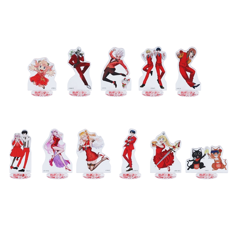 「少年ジャンプ＋」アクリルフィギュアコレクション　（全１１種／ランダム１種入り）　＜少年ジャンプ＋展＞　ＢＥ２