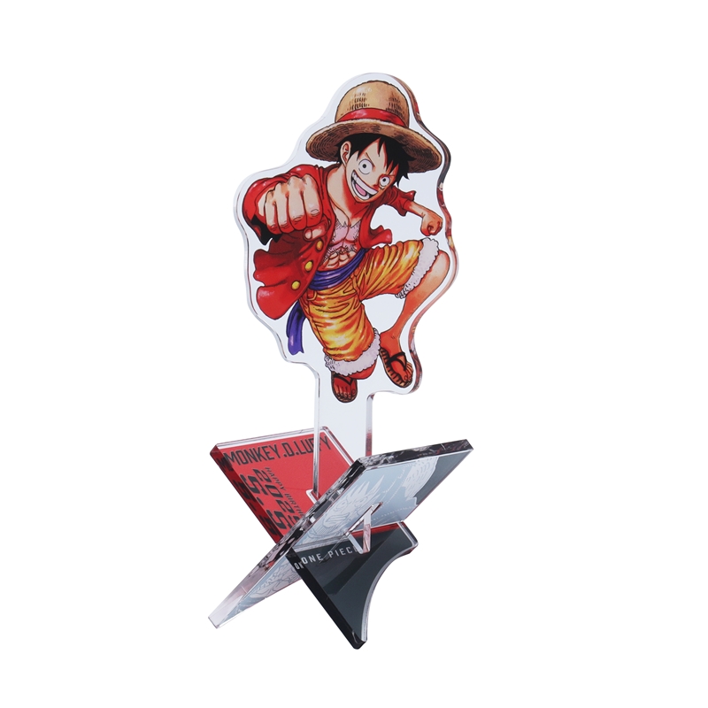 『ONE PIECE』バースデイアクリル“X”フィギュア−with− モンキー・D・ルフィ BE2