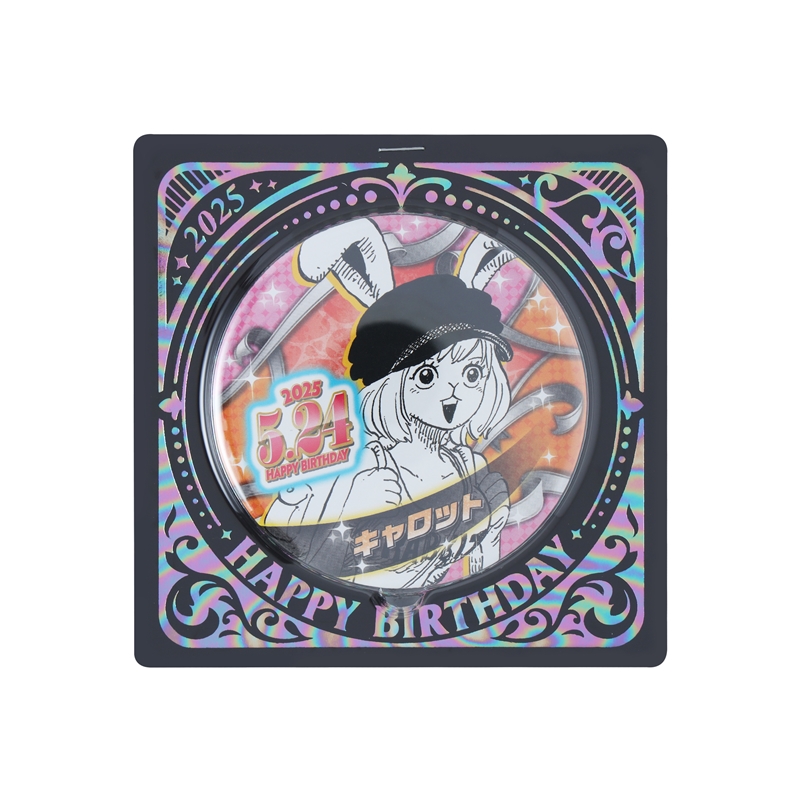 『ONE PIECE』バースデイ缶バッジ キャロット BE2