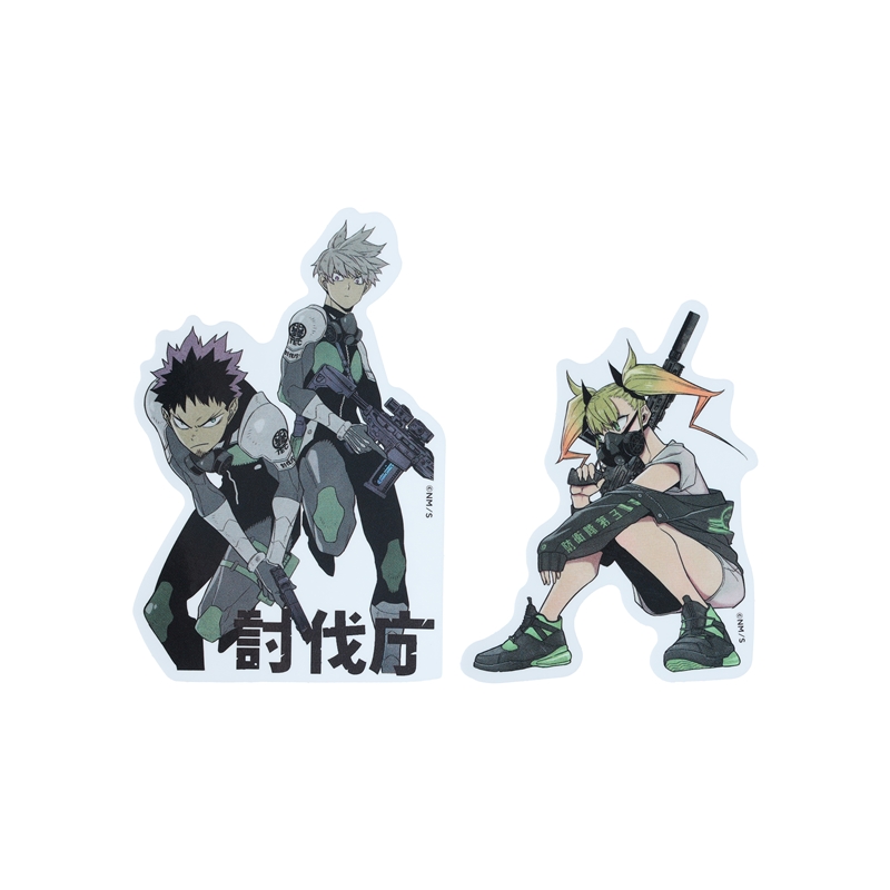 『怪獣8号』ステッカー(2枚入り) <少年ジャンプ+展> BE2