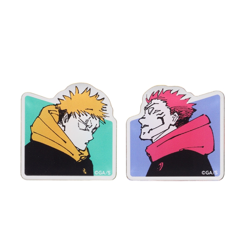 『呪術廻戦』アクリルメモスタンド２個セット　虎杖＆宿儺　ＢＥ２