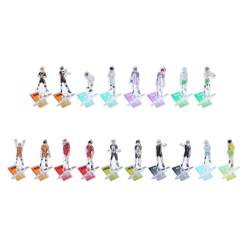 『ハイキュー！！』アクリル“Ｘ”フィギュアコレクション　第２弾　（全１８種／ランダム１種入り）　＜ハイキュー！！　ＦＡＮ　ＰＡＲＫ＞　ＢＥ２