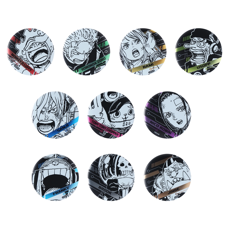 『ONE PIECE』デコレクション缶バッジ 第5弾 エッグヘッド編 (全10種/ランダム1種入り) BE1