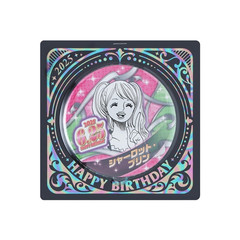 『ONE PIECE』バースデイ缶バッジ シャーロット・プリン BE2