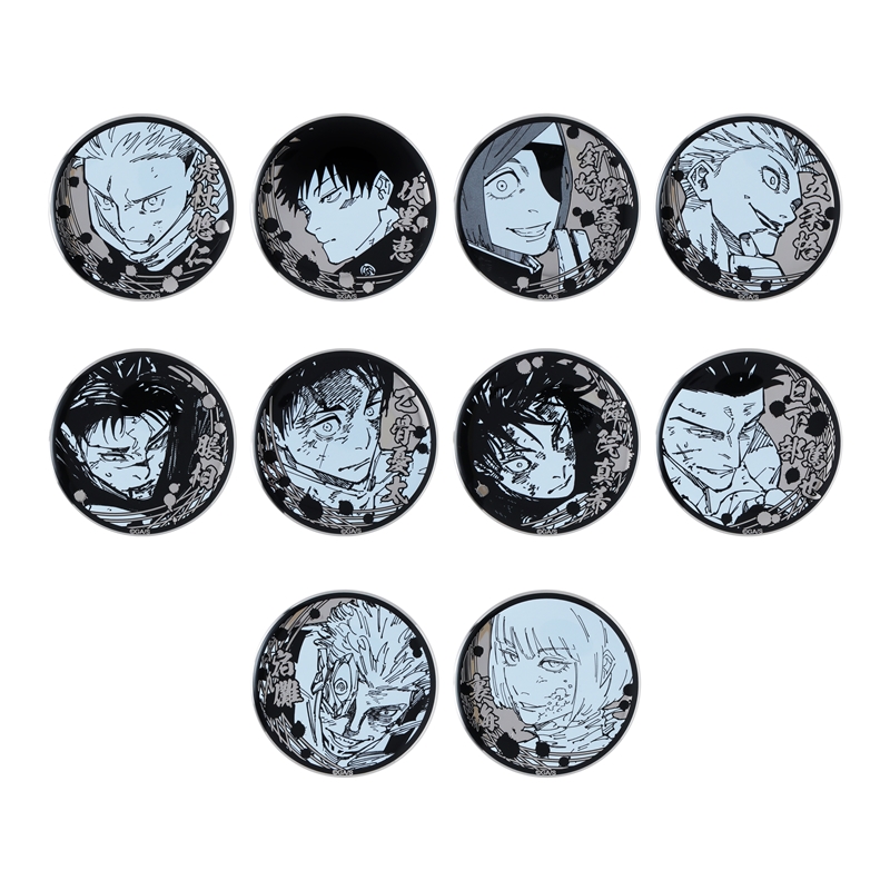 『呪術廻戦』シルバー缶バッジコレクション　（全１０種／ランダム１種入り）　ＢＥ２