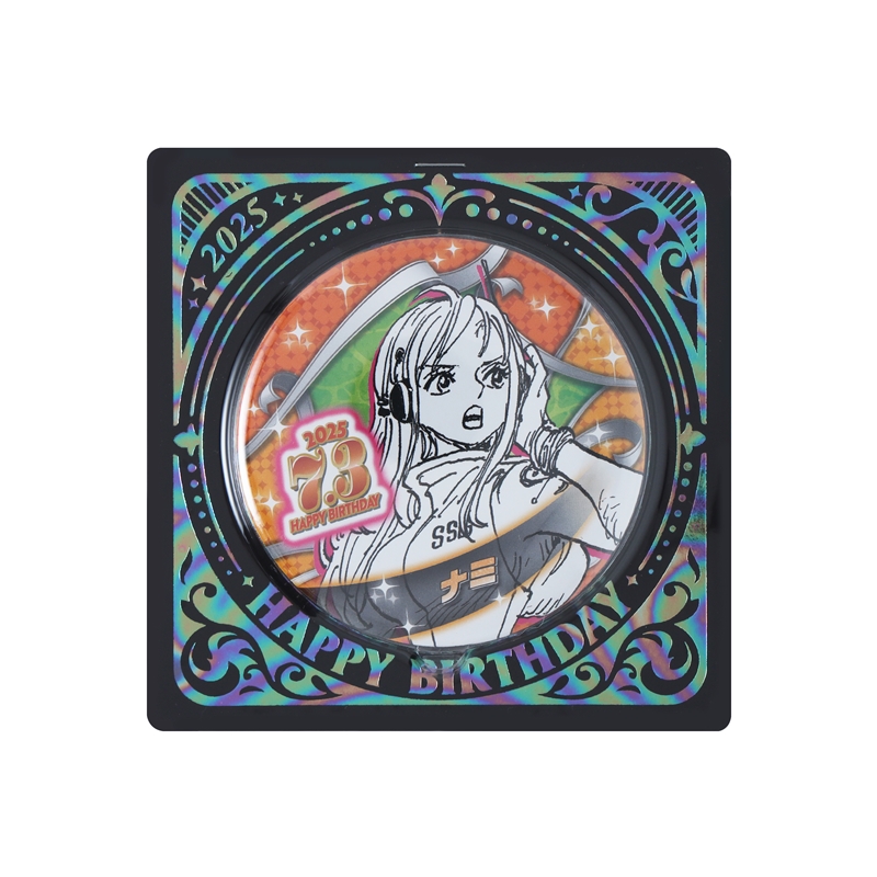 『ONE PIECE』バースデイ缶バッジ ナミ BE3