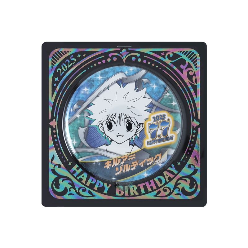 『HUNTER×HUNTER』バースデイ缶バッジ キルア=ゾルディック BE3
