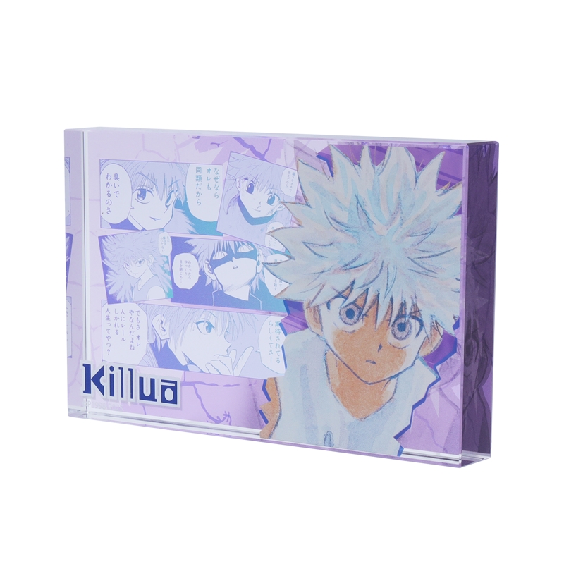 『HUNTER×HUNTER』アクリルブロック “HEROES” キルア=ゾルディック BE3