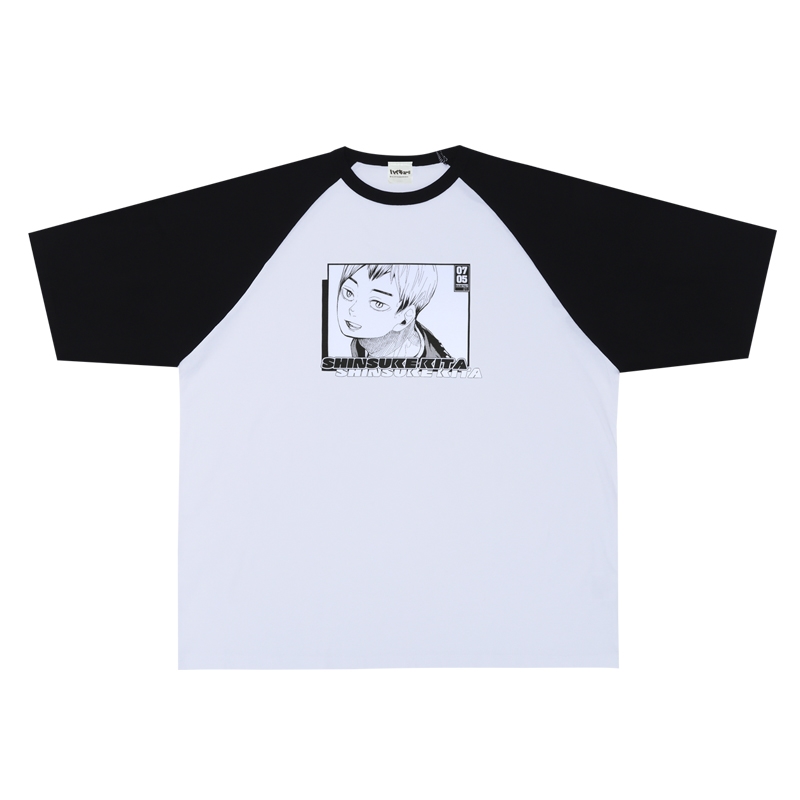 『ハイキュー!!』ラグランTシャツ “HEROES” 北信介 BE3
