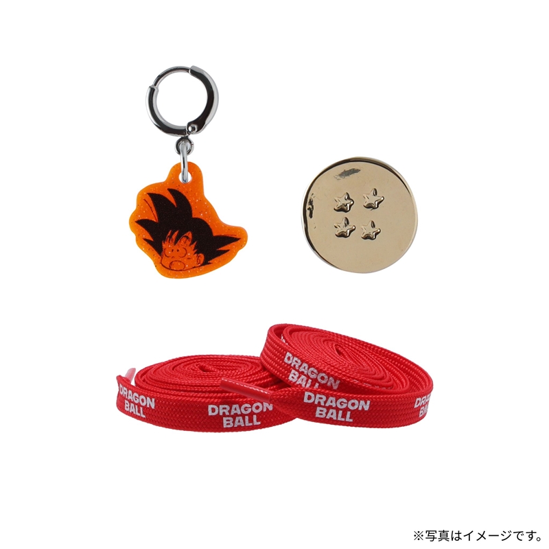『DRAGON BALL』靴ひも&チャームセット(靴ひも2本&アクリルチャーム1個&メタルチャーム1個入り) BE2