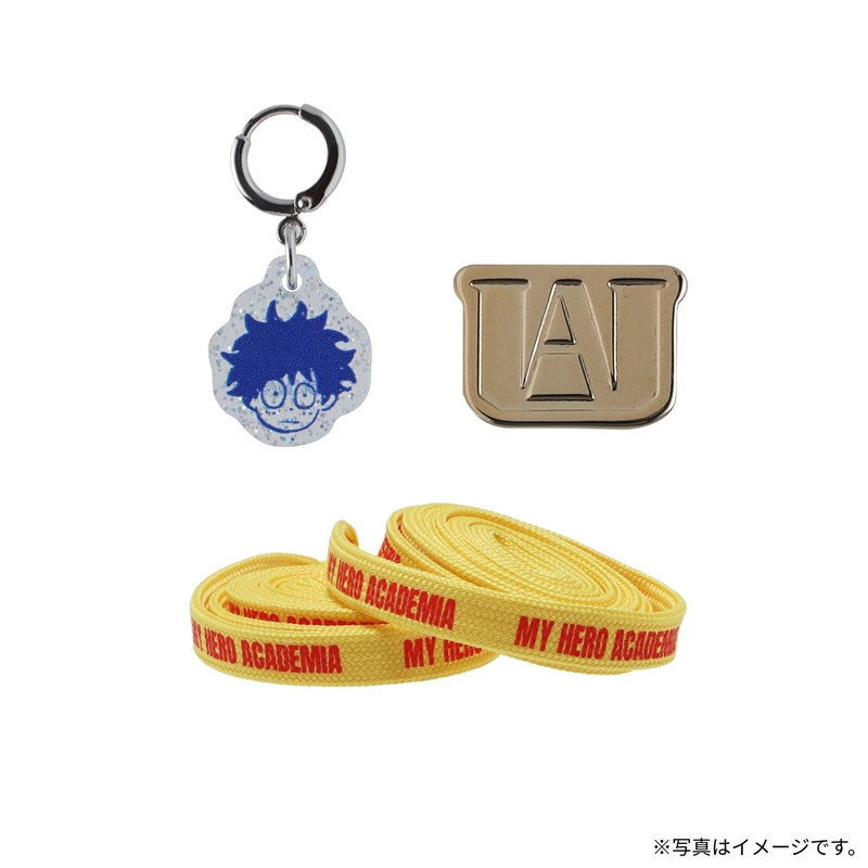 『僕のヒーローアカデミア』靴ひも&チャームセット(靴ひも2本&アクリルチャーム1個&メタルチャーム1個入り) BE2