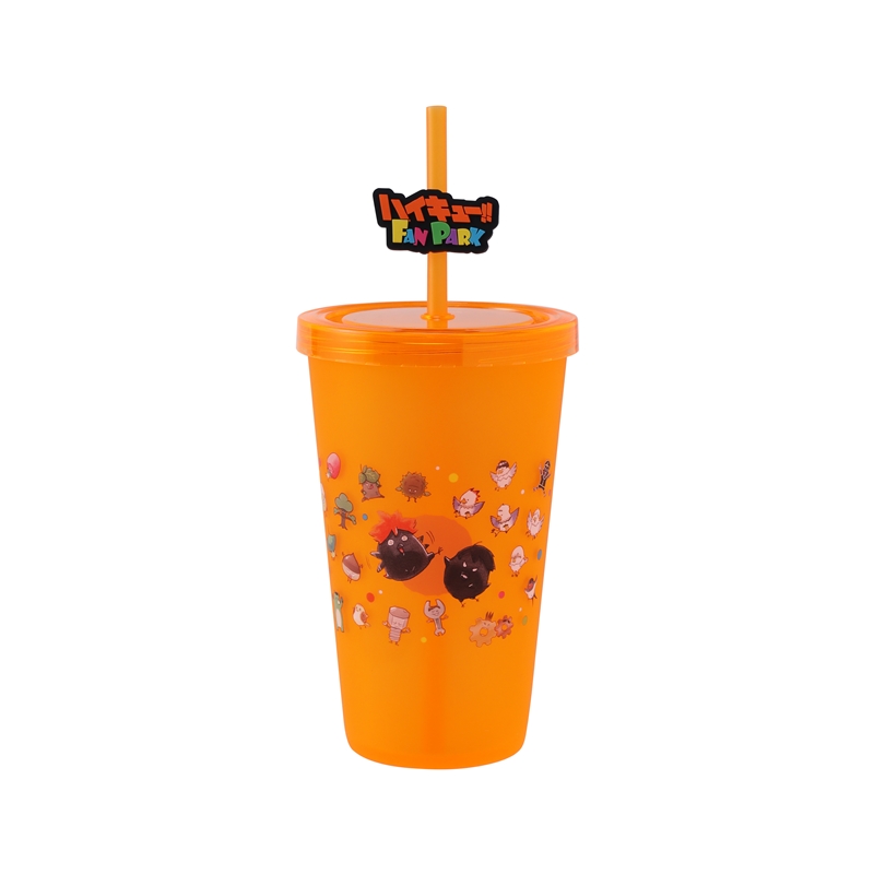 『ハイキュー!!』プラタンブラー 動物&モチーフVer. (ストローマスコット付き) <ハイキュー!! FAN PARK> BE2